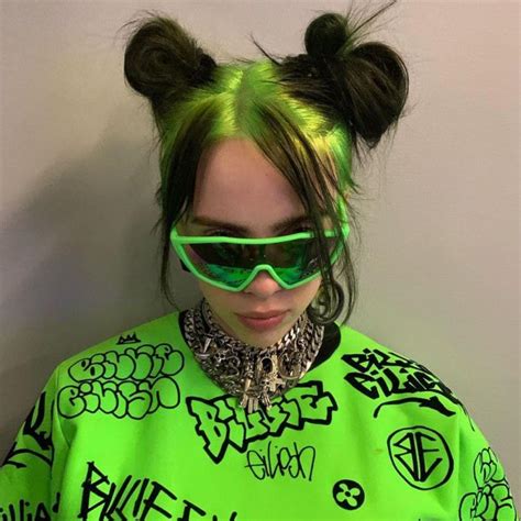 fake neon green prada sunglasses billie eilish|billie eilish official website uk.